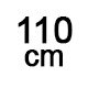 110cm