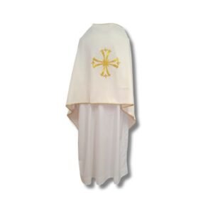 Véu de ombros branco