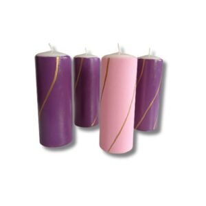 Velas de Advento 17x6